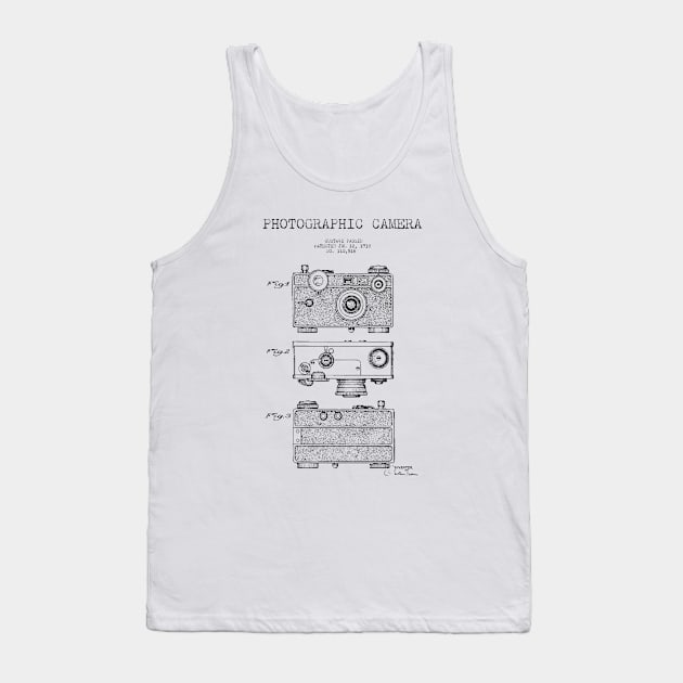 Camera Patent Tank Top by Woah_Jonny